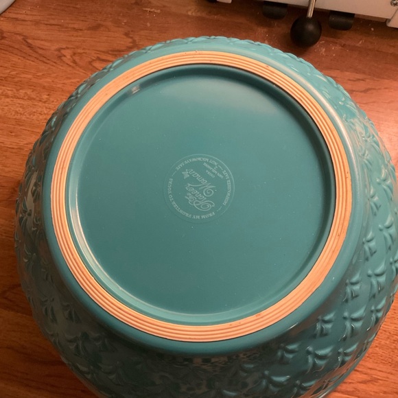 EUC Pioneer Woman Retired “Fleur” 6-pc Nesting Mixing Bowl Set with Lids - Picture 5 of 9